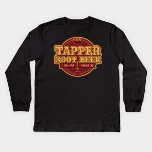 Tapper's 8 Bit Rootbeer Kids Long Sleeve T-Shirt